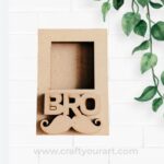 Bro Mini Photo Frame MDF Design 1