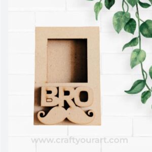 Bro Mini Photo Frame MDF Design 1