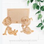 Brother Sister Pre Marked MDF Design 14