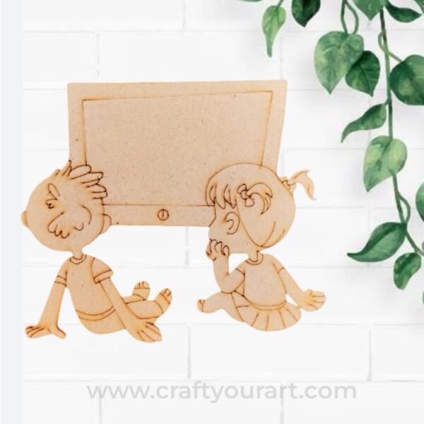 Brother Sister Pre Marked MDF Design 14