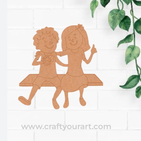 Brother Sister Pre Marked MDF Design 20