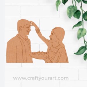 Brother Sister Pre Marked MDF Design 18