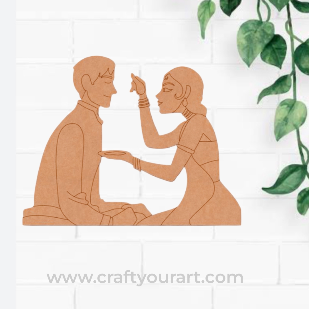 Brother Sister Pre Marked MDF Design 27