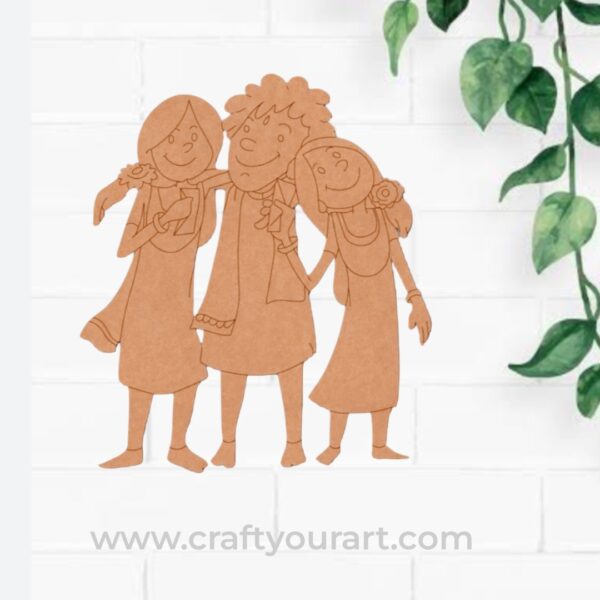 Brother Sister Pre Marked MDF Design 30
