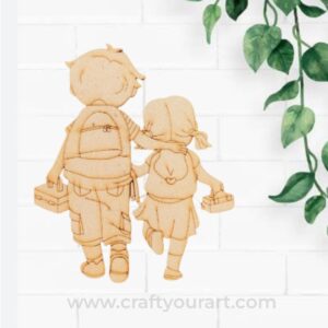 Brother Sister Pre Marked MDF Design 16