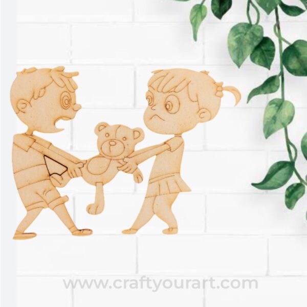 Brother Sister Pre Marked MDF Design 32
