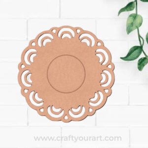 Diya Tealight Holder MDF Design 33