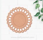Diya Tealight Holder MDF Design 36