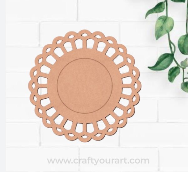 Diya Tealight Holder MDF Design 36