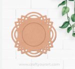 Diya Tealight Holder MDF Design 37