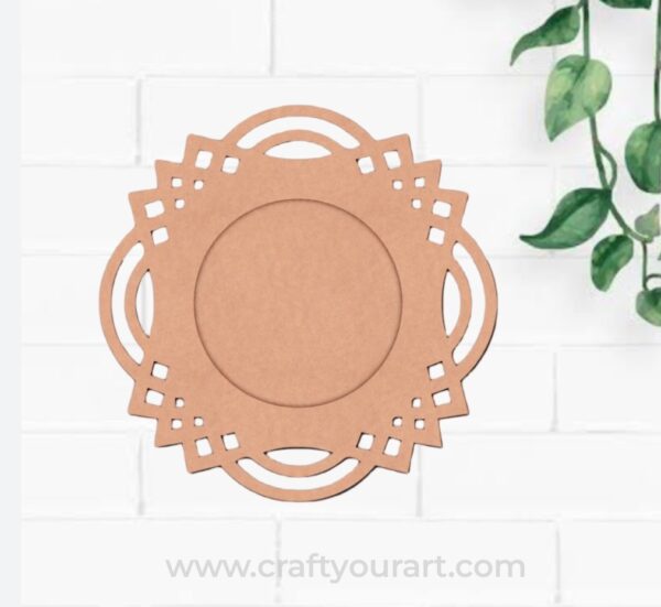 Diya Tealight Holder MDF Design 37