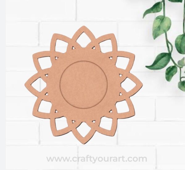 Diya Tealight Holder MDF Design 40