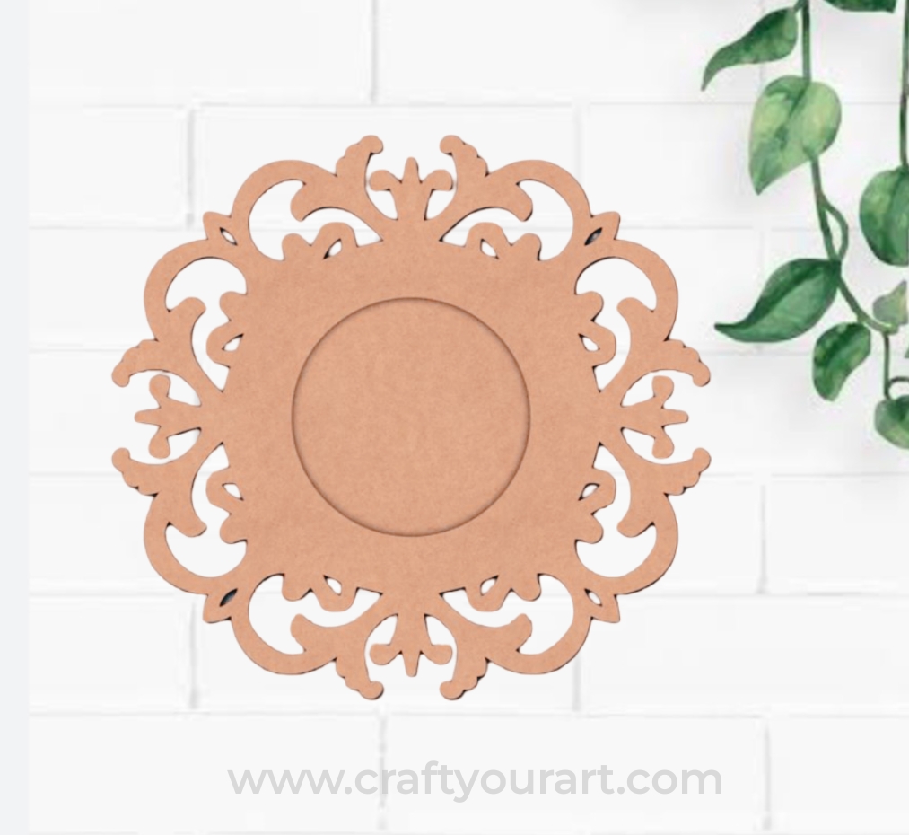 Diya Tealight Holder MDF Design 52