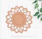 Diya Tealight Holder MDF Design 45