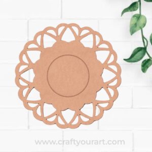 Diya Tealight Holder MDF Design 47