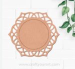 Diya Tealight Holder MDF Design 57