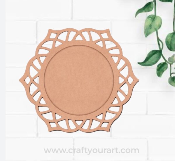 Diya Tealight Holder MDF Design 57
