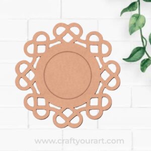 Diya Tealight Holder MDF Design 43