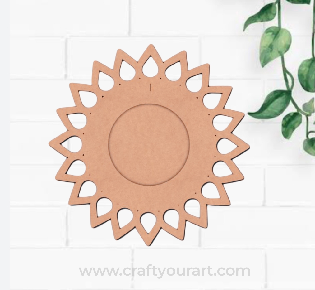 Diya Tealight Holder MDF Design 54