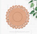 Diya Tealight Holder MDF Design 53