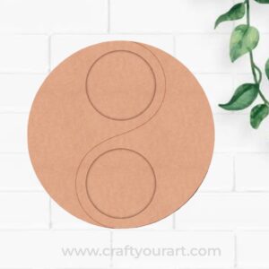 Diya Tealight Holder MDF Design 42