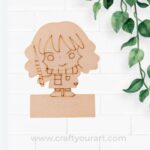 Harry Potter Girl Mini Nameboard MDF Design 2