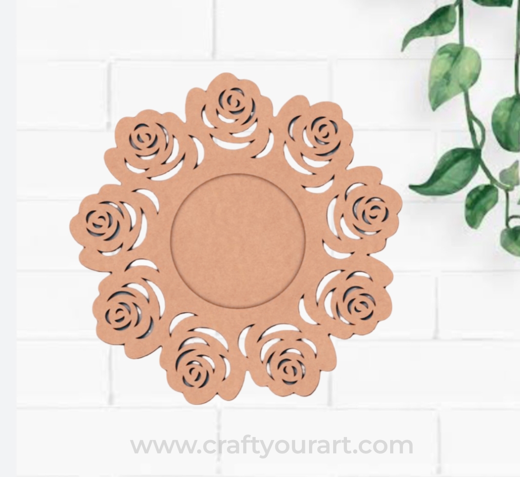 Diya Tealight Holder MDF Design 59