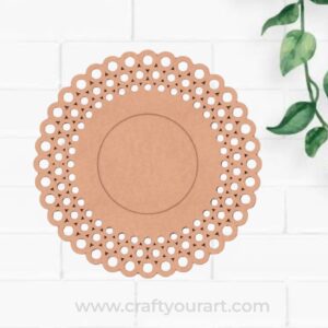 Diya Tealight Holder MDF Design 56