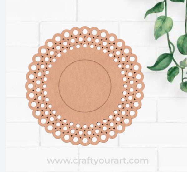 Diya Tealight Holder MDF Design 56