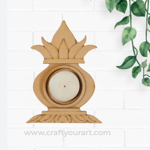 Mangal Kalash Tealight Candle Holder
