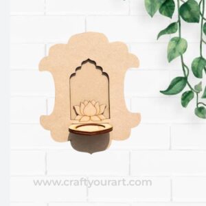 Hanging Jharokha T Light Diya Holder