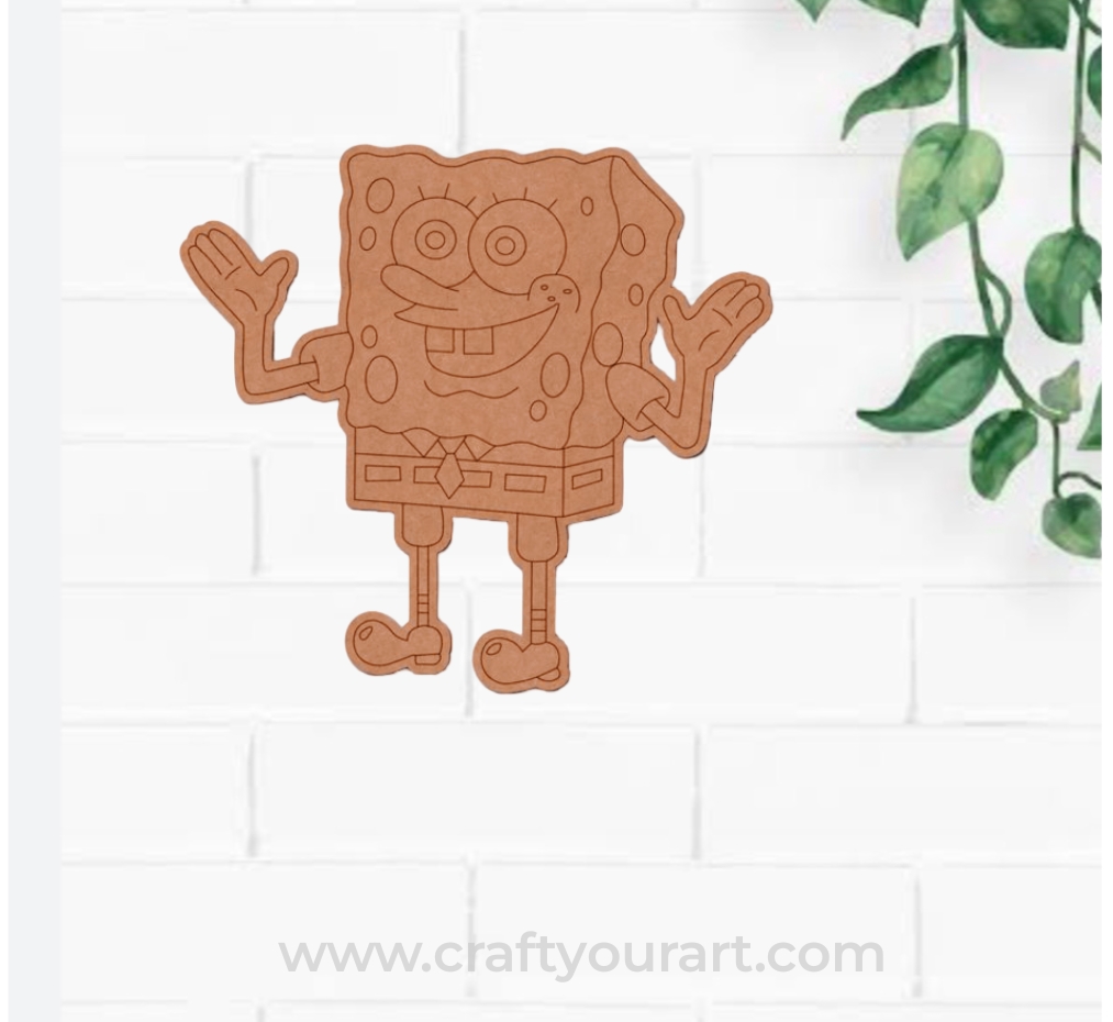 Spongebob Pre Marked MDF Design 11