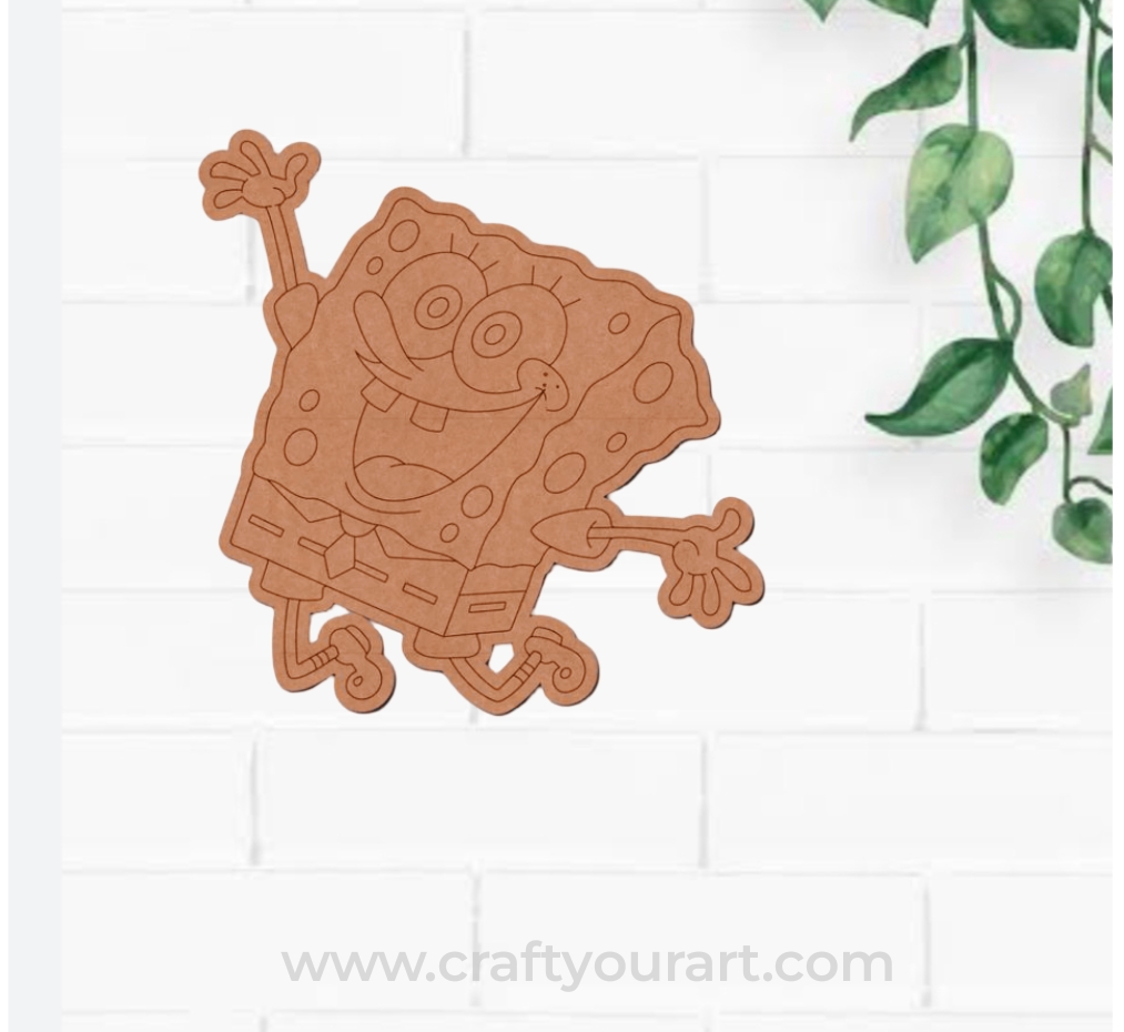 Spongebob Pre Marked MDF Design 1