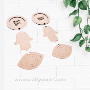 Evil Eye Shubh Labh MDF Design 27