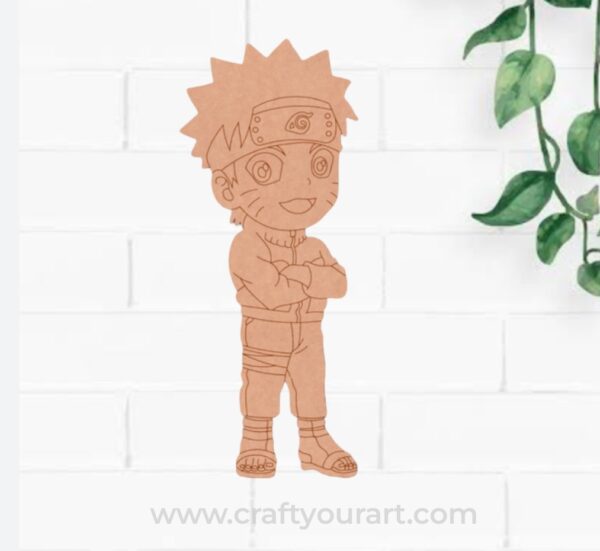 Naruto Ninja Pre Marked MDF Design 1