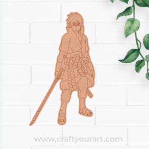 Sasuke Ninja Pre Marked MDF Design 1
