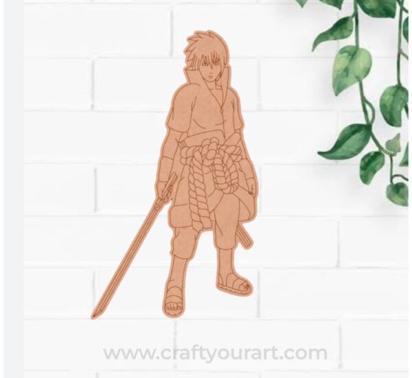 Sasuke Ninja Pre Marked MDF Design 1