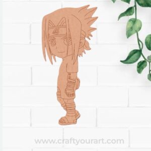 Sasuke Ninja Pre Marked MDF Design 2