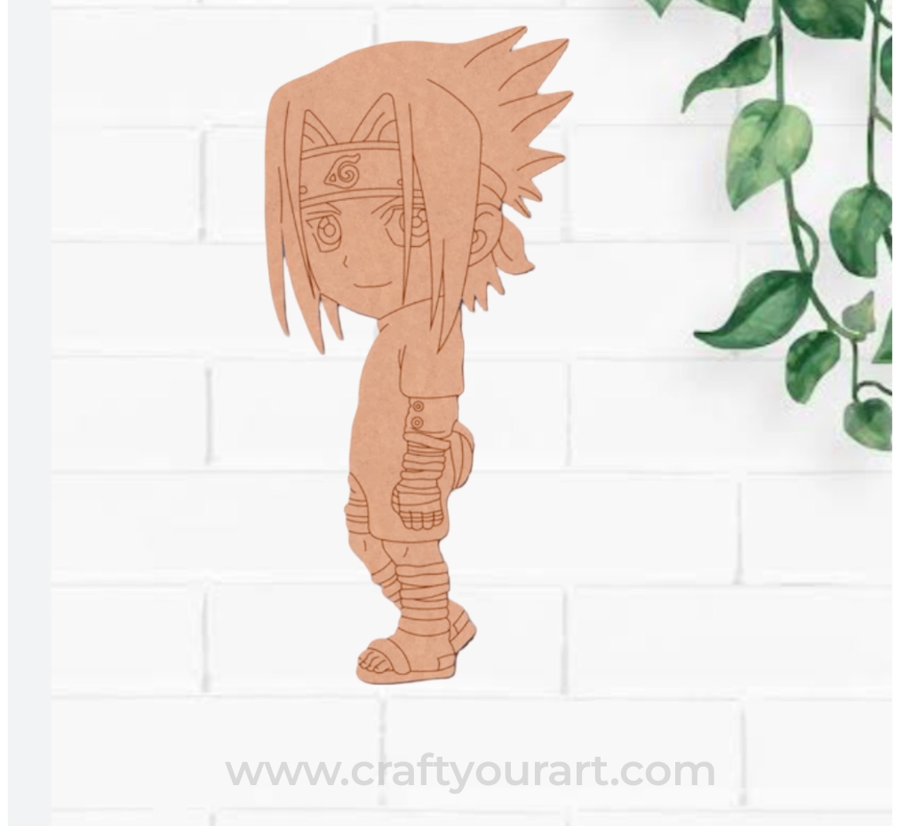 Sasuke Ninja Pre Marked MDF Design 2