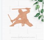 Ninja Pre Marked MDF Design 1