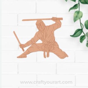 Ninja Pre Marked MDF Design 1