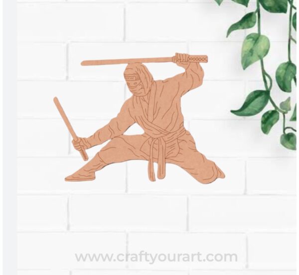 Ninja Pre Marked MDF Design 1