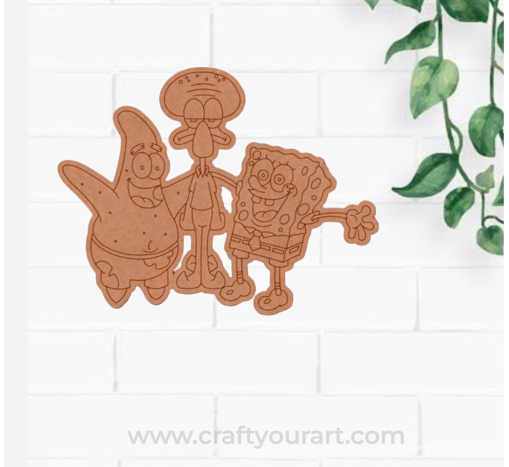 Spongebob Pre Marked MDF Design 12