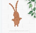 Plankton Spongebob Pre Marked MDF Design 1