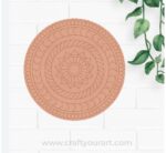 Mandala Pre Marked Round MDF Design 20