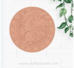 Sonic Pre Marked Round MDF Design 1