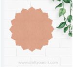 Plain Mandala Base Cutout MDF Design 1