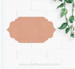 Nameplate MDF Design 25