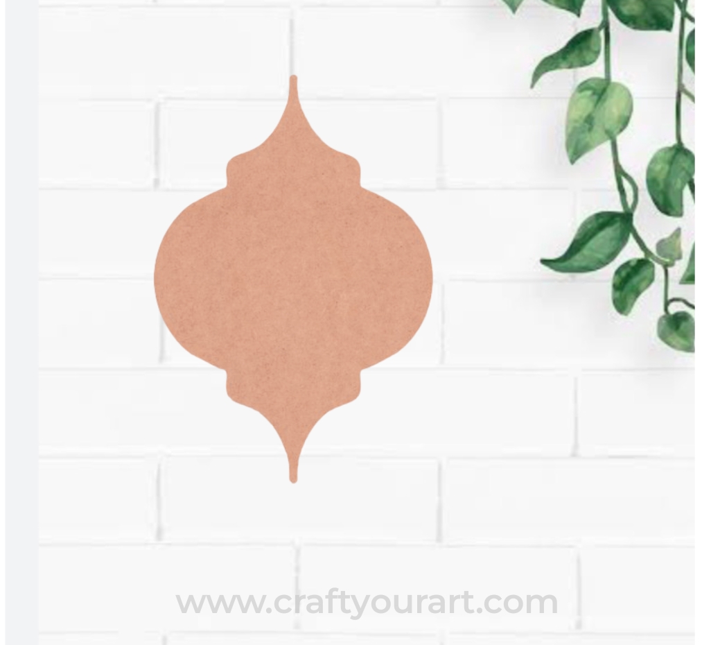 Designer Cutout MDF Design 1