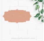 Nameplate MDF Design 20